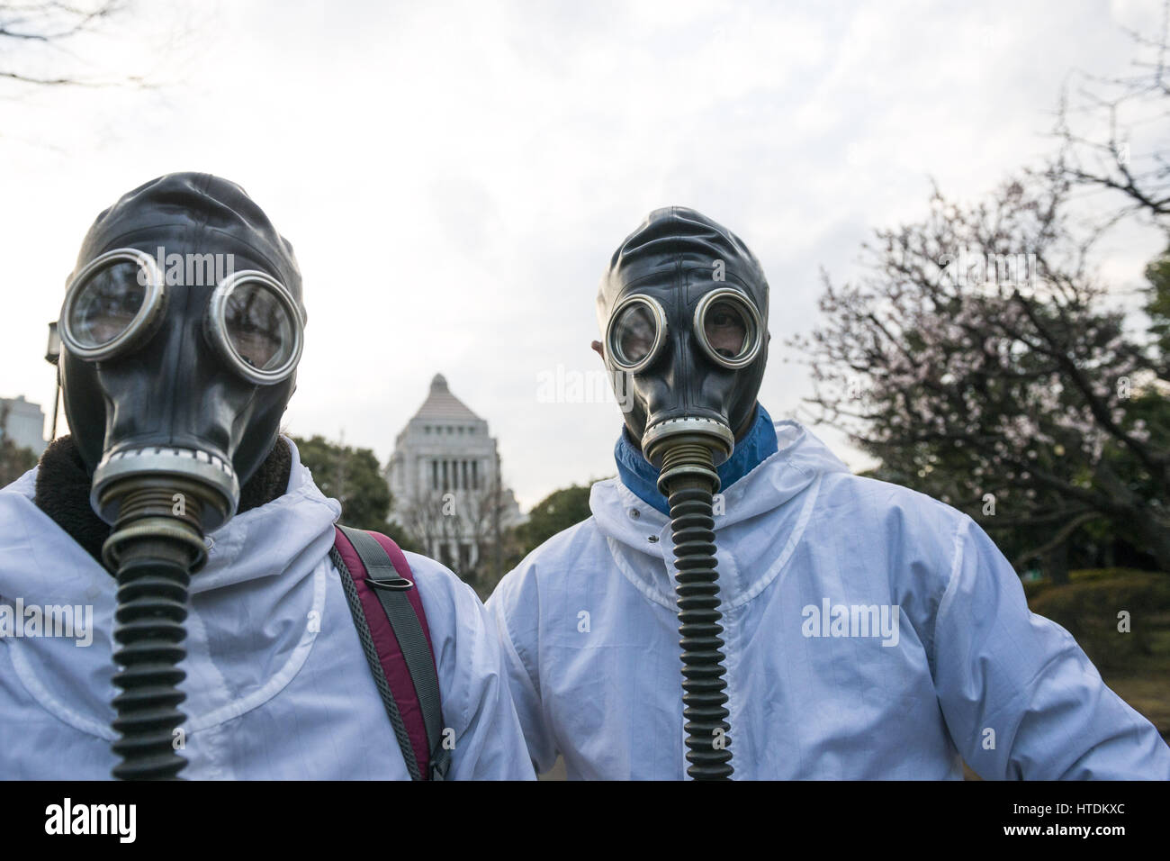 tokyo-tokyo-japan-11th-mar-2017-anti-nuclear-protester-wearing-a-gas-HTDKXC.jpg