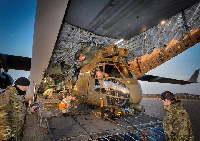 Loading Puma MK2 helicopter into C17 Globemaster transport aircraft.jpeg