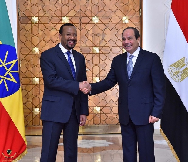 336386-جانب من لقاء  رئيس وزراء إثيوبيا والرئيس السيسي في 2018.jpg
