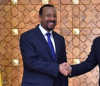 336386-جانب من لقاء  رئيس وزراء إثيوبيا والرئيس السيسي في 2018.jpg