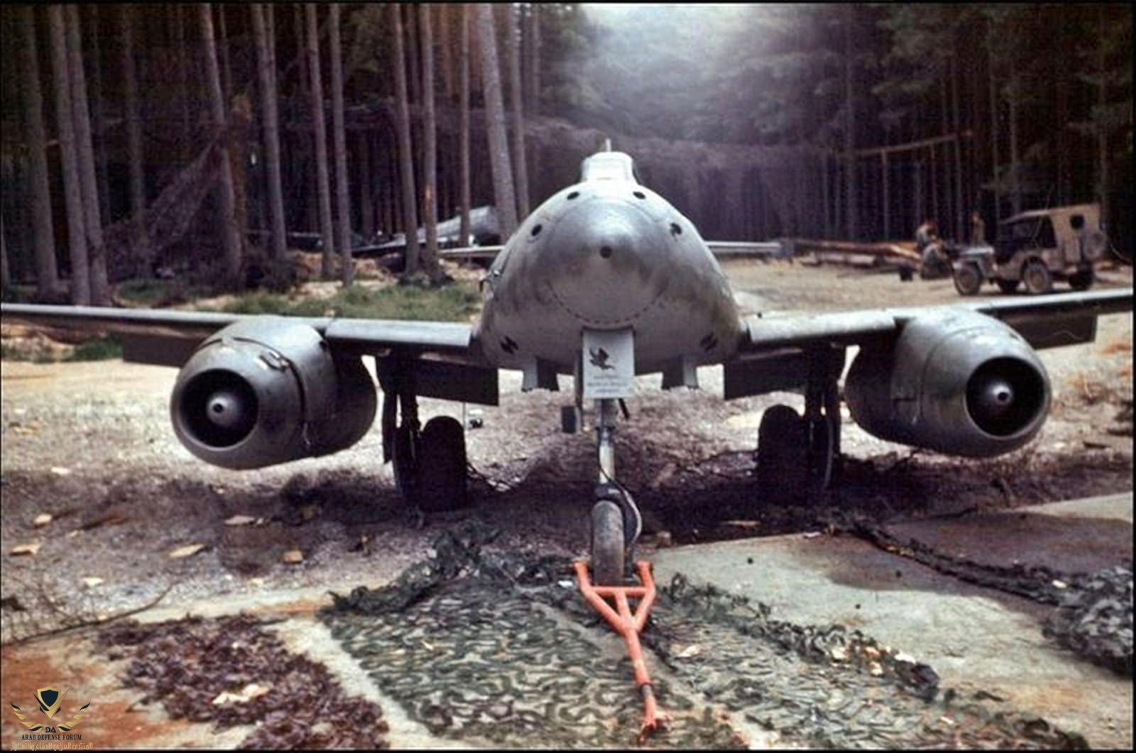 Messerschmitt Me 262 captured in woodlands.jpeg