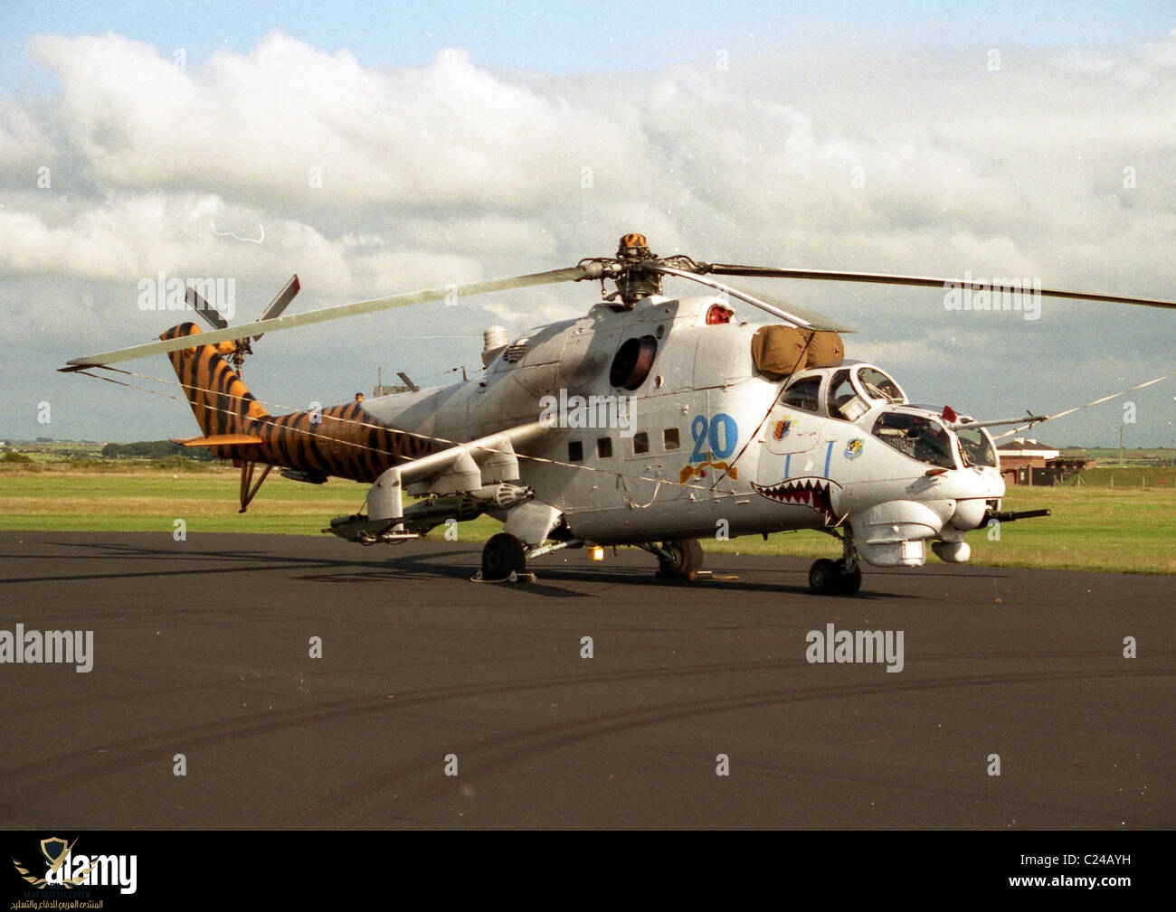 the-mil-mi-24-cyrillic-24-nato-reporting-name-hind-is-a-large-helicopter-C24AYH.jpg
