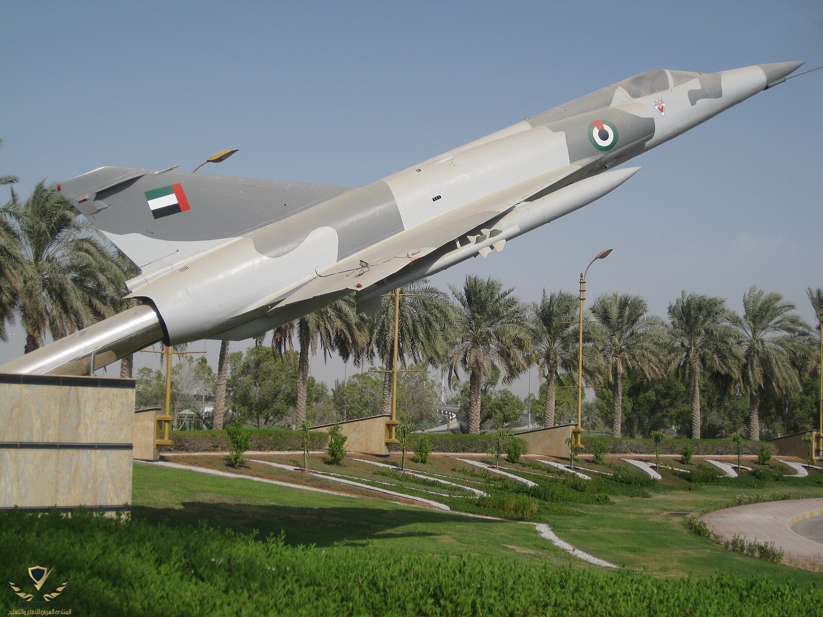 UAEAF_Mirage_5_at_Officers'_Club_Abu_Dhabi_2011.jpg