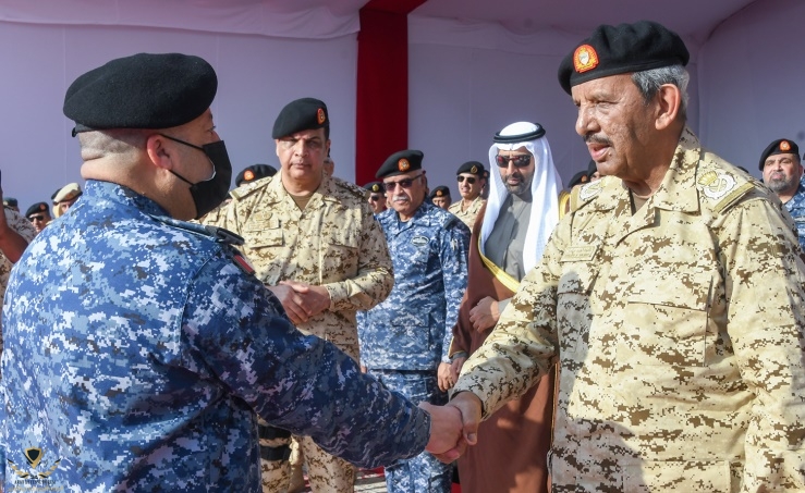  رعاية القائد العام لقوة دفاع البحرين سفينة مملكة البحرين (خالد بن علي) تصل إلى _أرض الوطن - ...jpeg