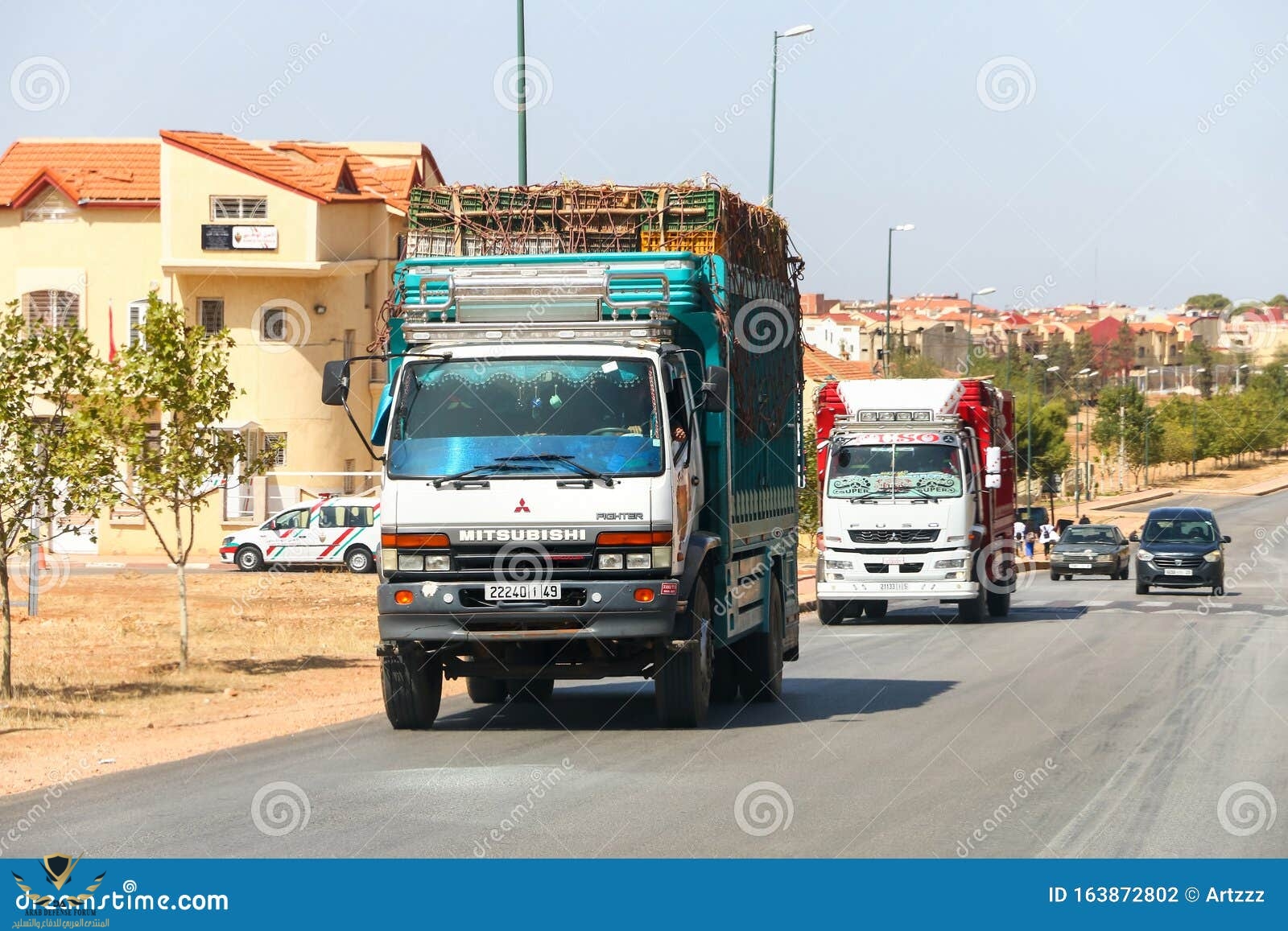 mitsubishi-fuso-fighter-rabat-sale-kenitra-morocco-september-agricultural-truck-town-street-16...jpg