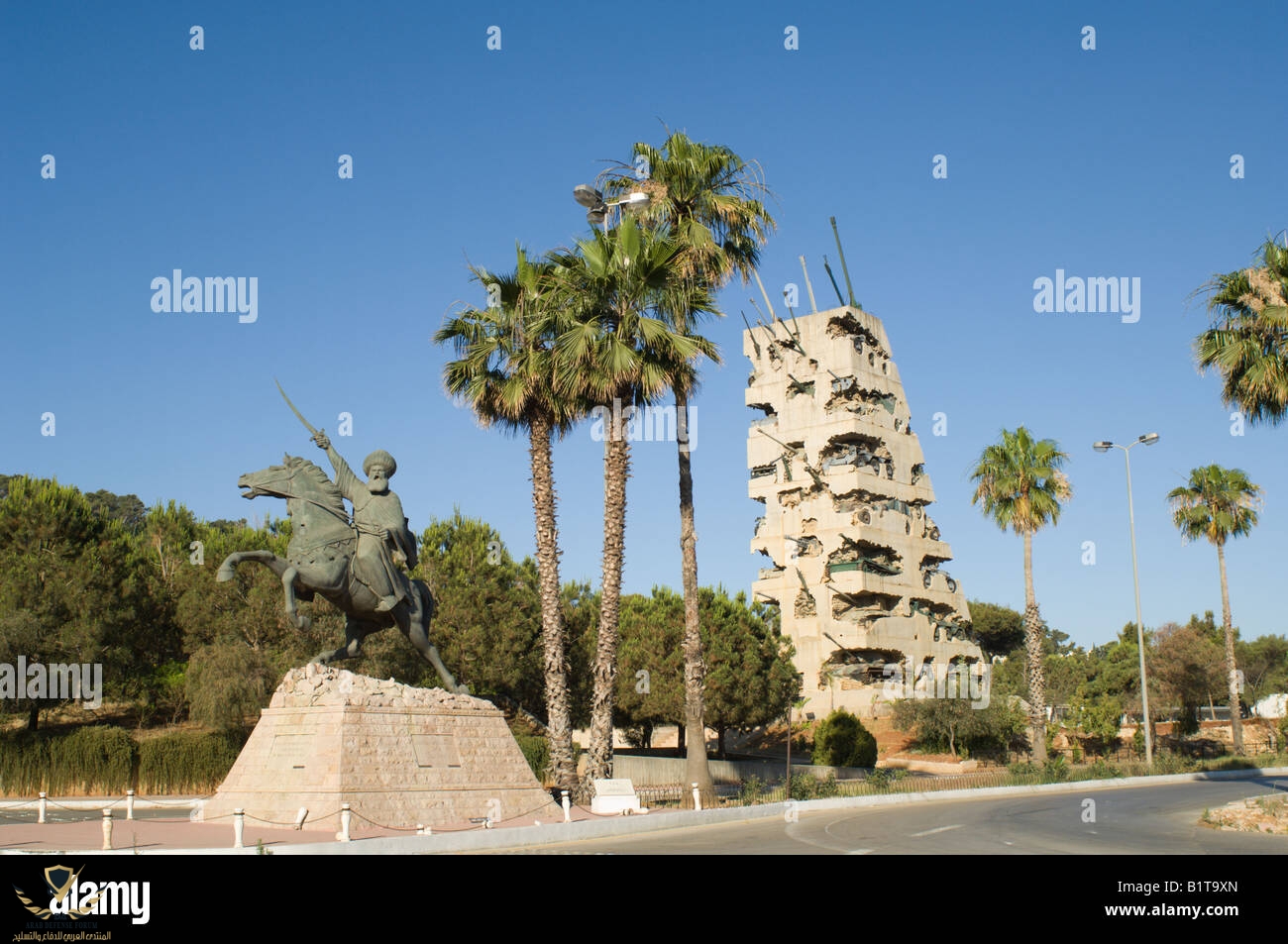 peace-monument-at-baabda-near-beirut-B1T9XN.jpg