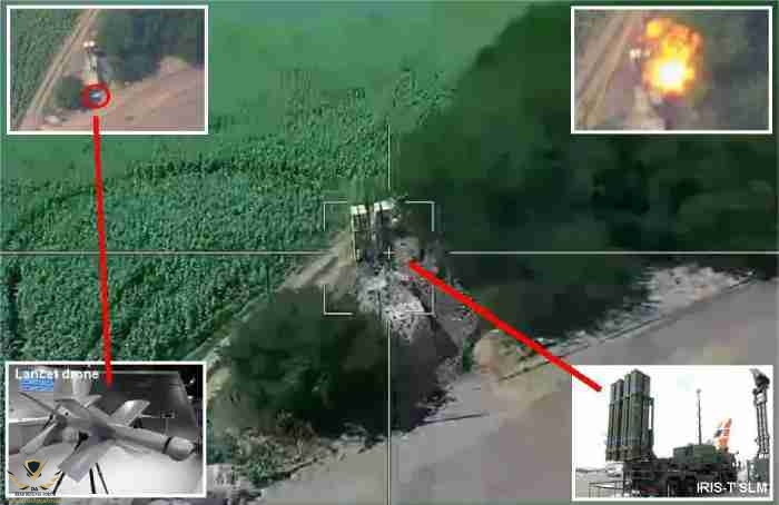 Russia_Destroys_Ukraines_First_IRIS-T_SLM_Air_Defense_Missile_System_with_Lancet-3_Munition_92...jpg