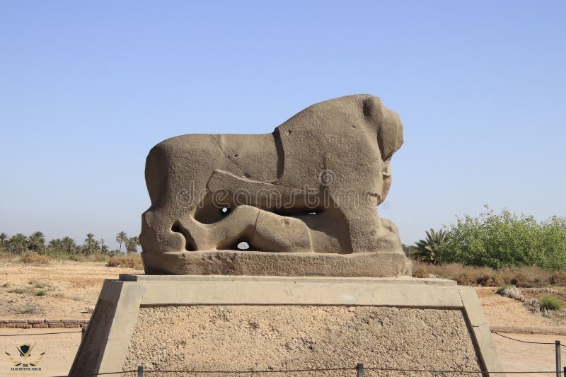 years-old-lion-babylon-iraq-under-blue-sky-322877275.jpg
