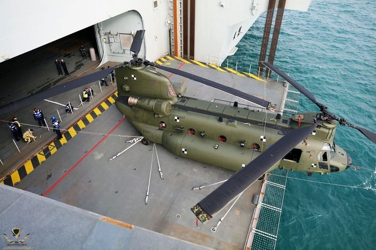 RAF CH47 Chinook Helicopter Aboard HMS Queen Elizabeth.jpeg