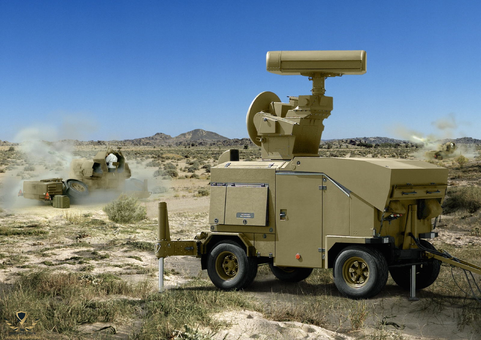 _Skyshield III Fire Control Unit (FCU) with the 35 mm Twin Gun types GDF, including Ahead.jpg