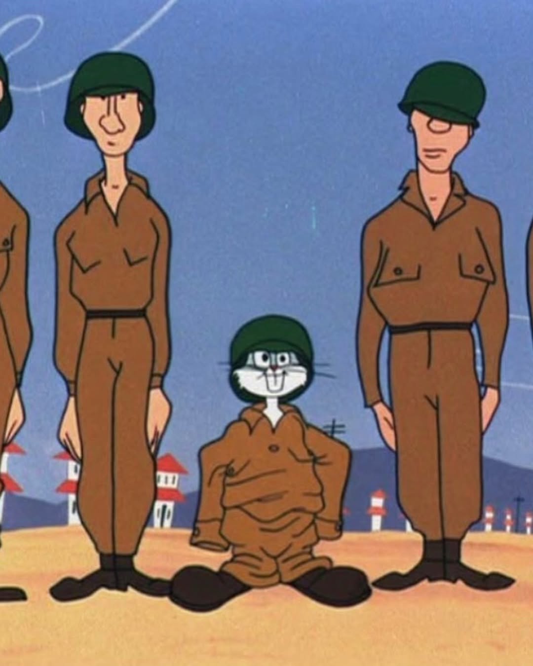 bugs bunny didn’t start as a main character. a prototype version sometimes called ‘happy rabbi...jpg