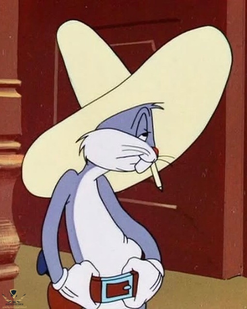 bugs bunny didn’t start as a main character. a prototype version sometimes called ‘happy rabbit’.jpg