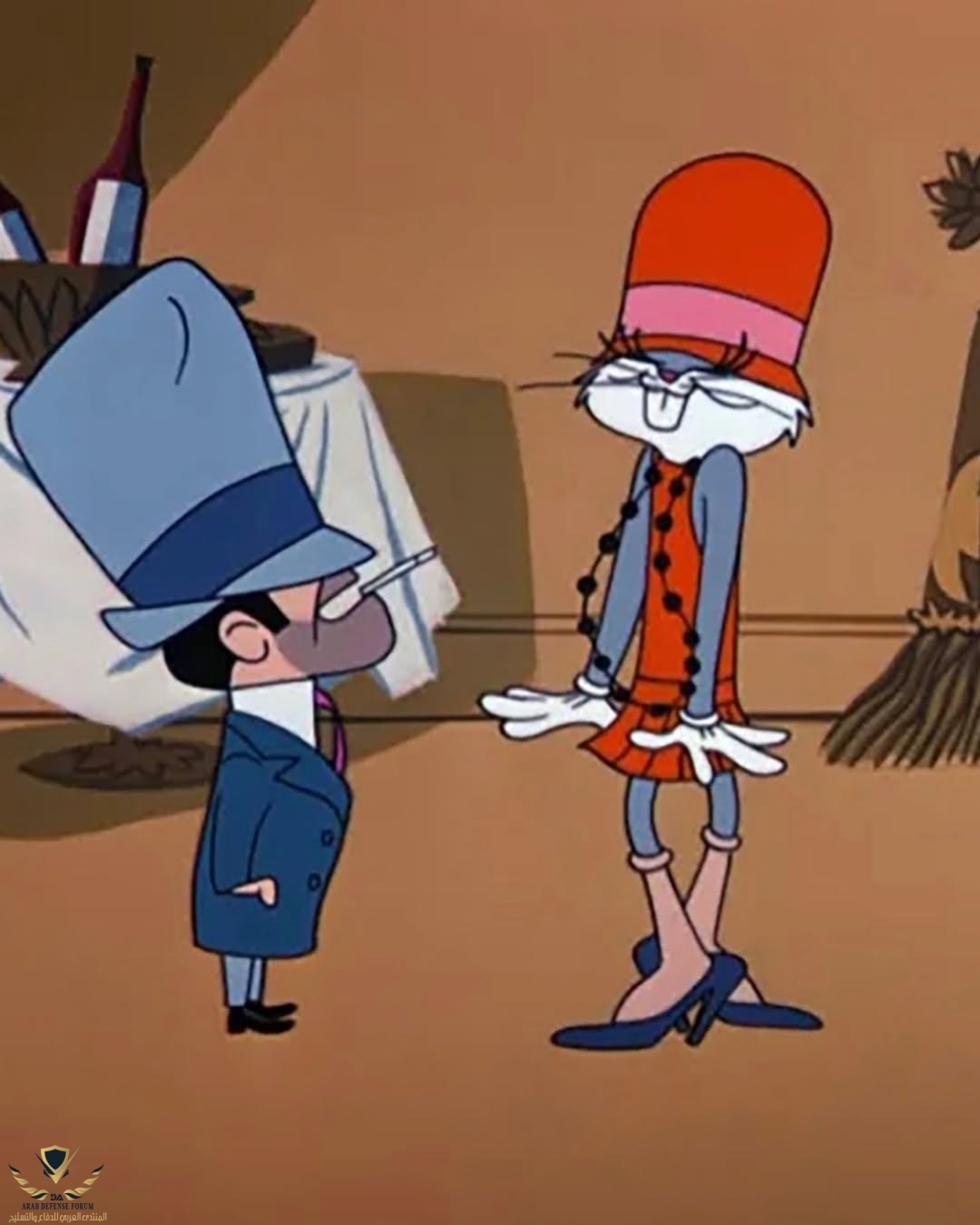 bugs bunny didn’t start as a main character. a prototype version sometimes called ‘happy rabbi...jpg