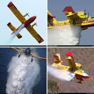 طائرات مكافحة الحرائق