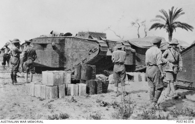 British_tanks_parking_before_2nd_battle_of_Gaza,_War_Baby_in_front_-_P05140.016.jpg