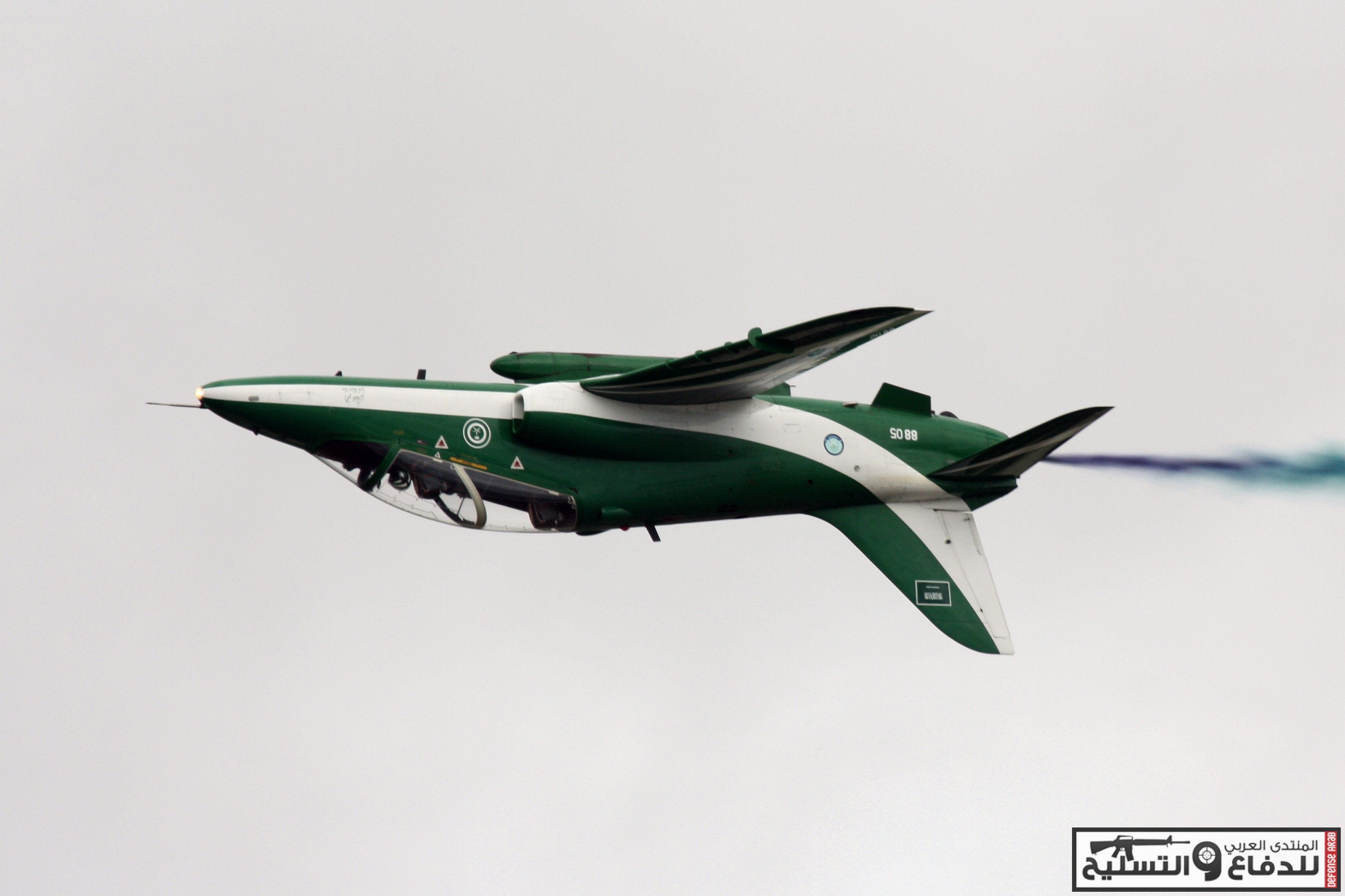 Saudi Hawk aircraft