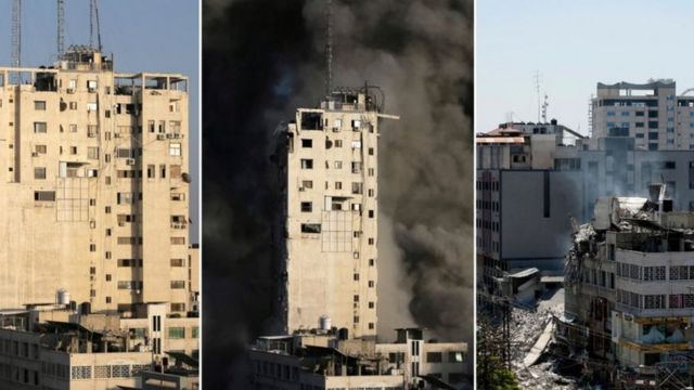 برج في مدينة غزة