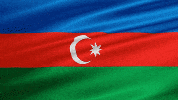 Flag Azerbaijan GIF by TemporaryMailTeam!
