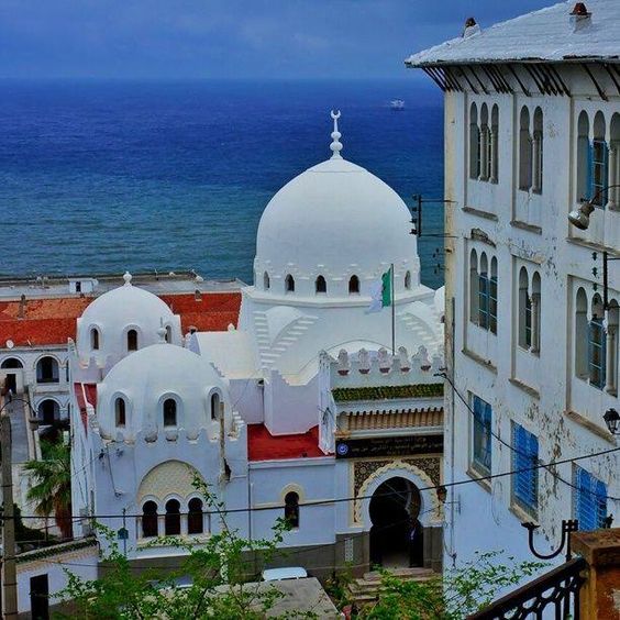 Mosque in Casbah Algiers, Algeria. North Africa