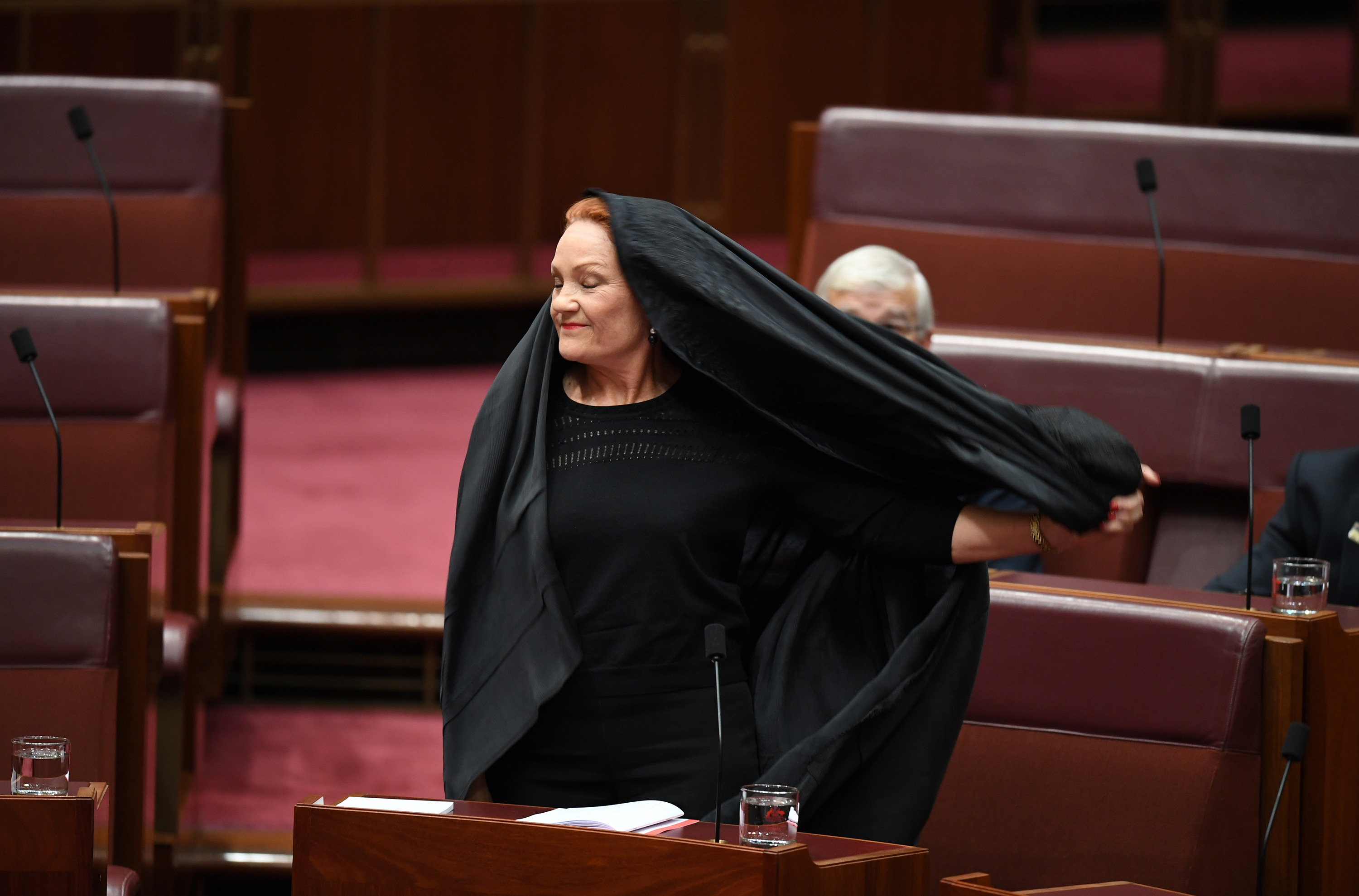 Pauline Hanson slammed for burqa 'stunt' | CNN
