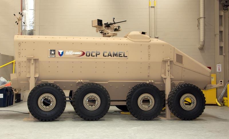 مركبة مفهوم Camel MRAP.