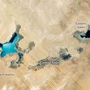بحيرات توشكى في 2012