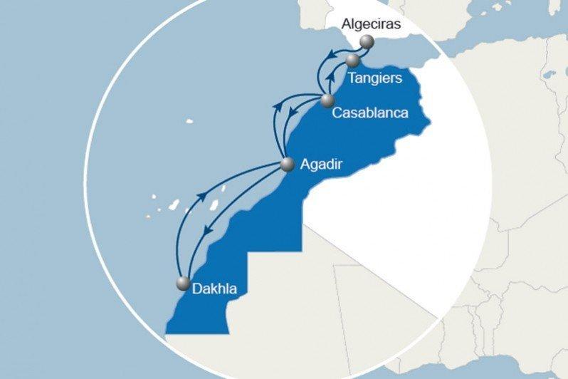 CMA CGM lance une nouvelle escale au port de Dakhla