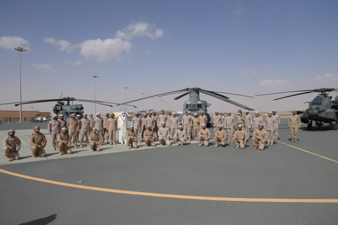 كبار قادة القوات المسلحة يهنئون قوات الواجب المتواجدة بالسعودية بعيد الأضحى