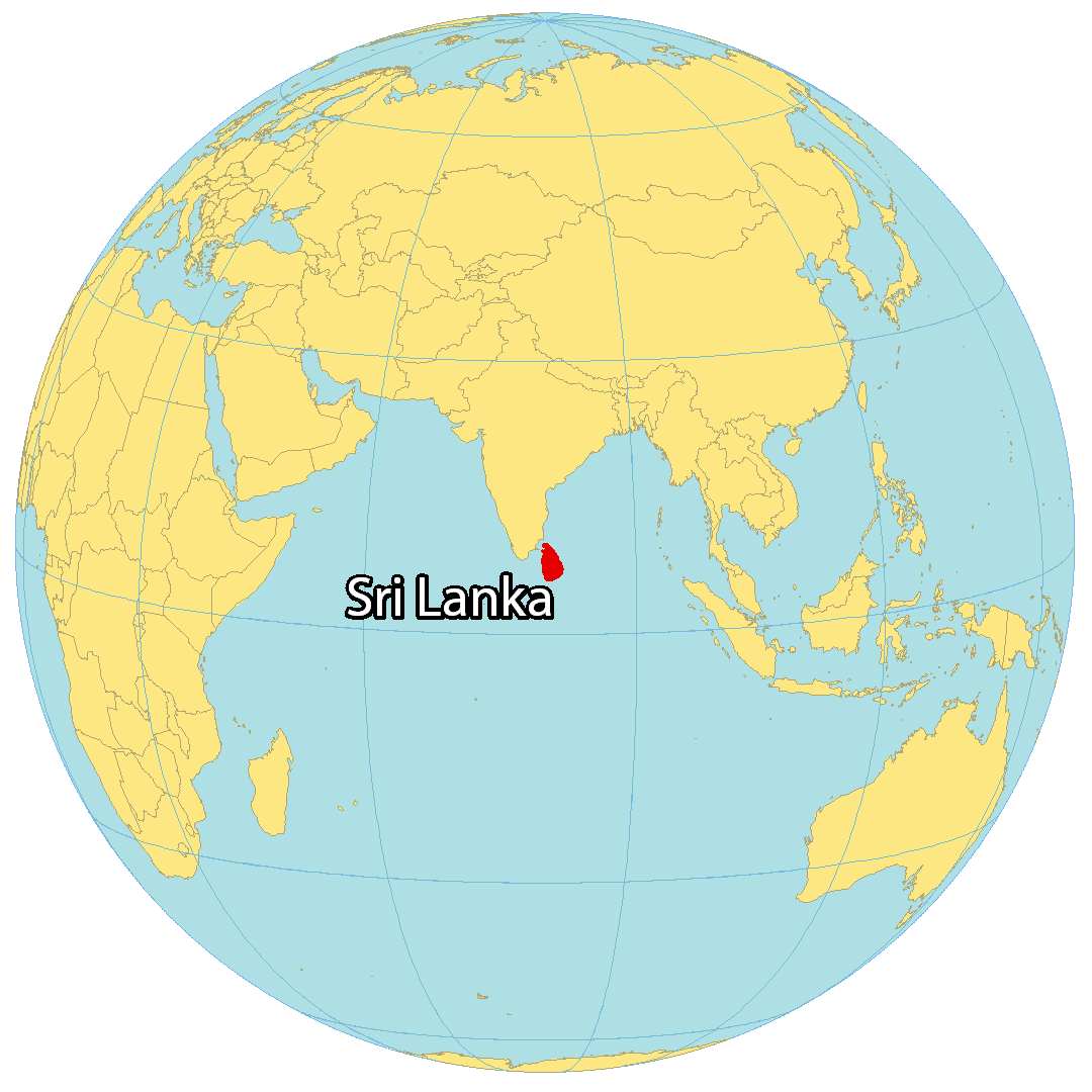 Sri Lanka Map - GIS Geography