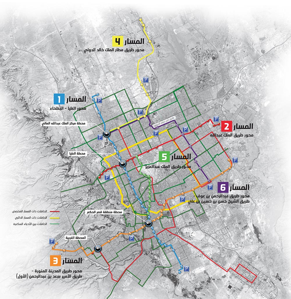 مشروع قطار الرياض Riyadh Metro … شبكة نقل توفر حلول فعّالة | موتري السعودية