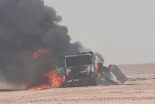الجيش المغربي اعتدى على الشاحنات الجزائرية داخل الأراضي الموريتانية – أوراس