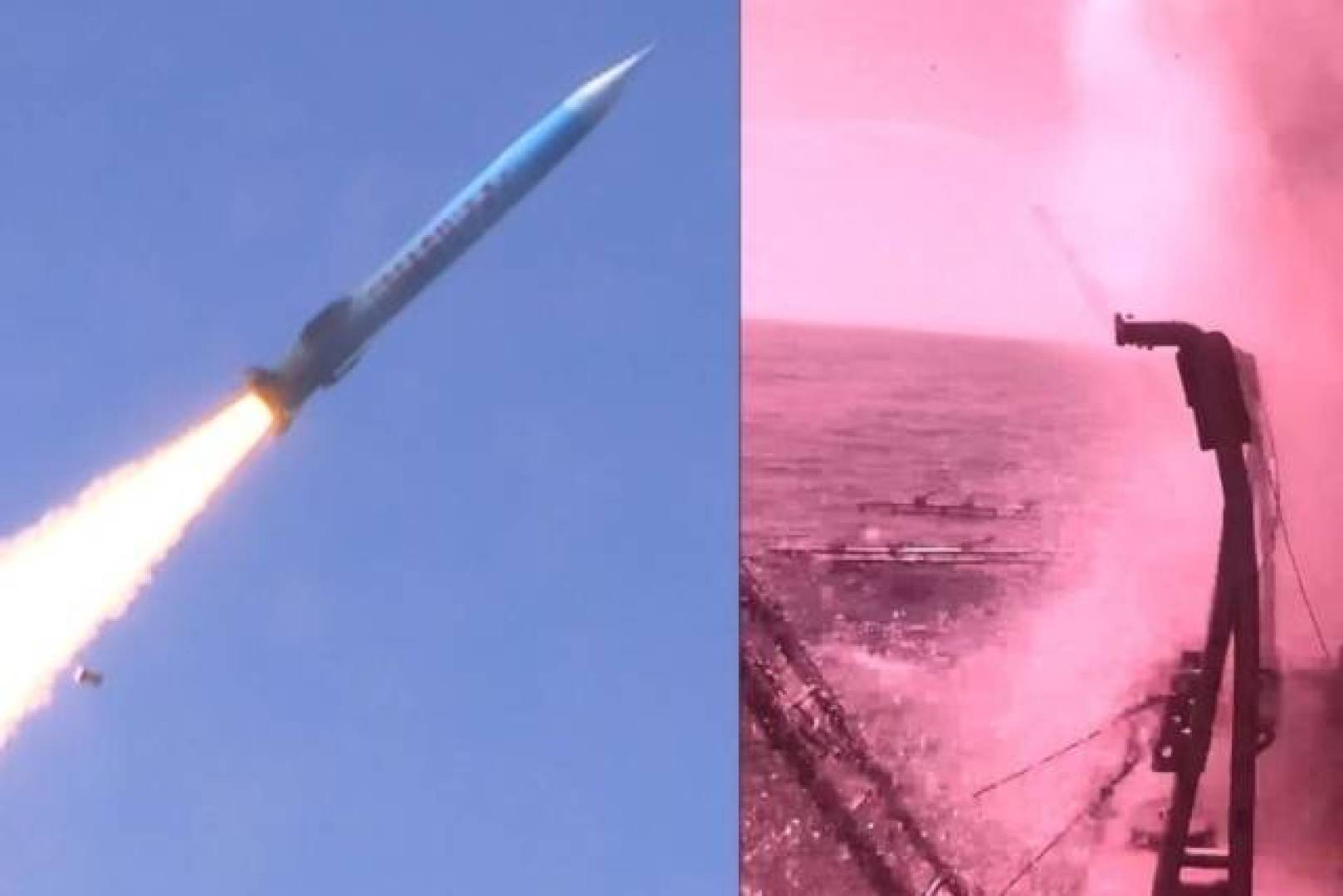 البحرية الباكستانية تنجح باختبار صاروخ SMASH الفرط صوتي ضد هدف بحري متحرك (مصدر الصورة: DefenseMirror)