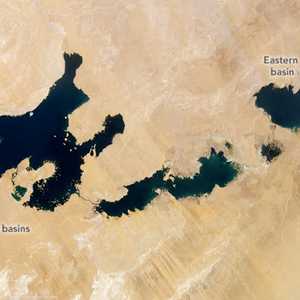 بحيرات توشكى في 2002
