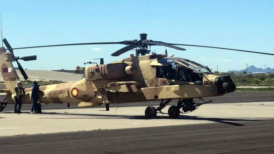 AH-64E Apache in Qatar Emiri Air Force