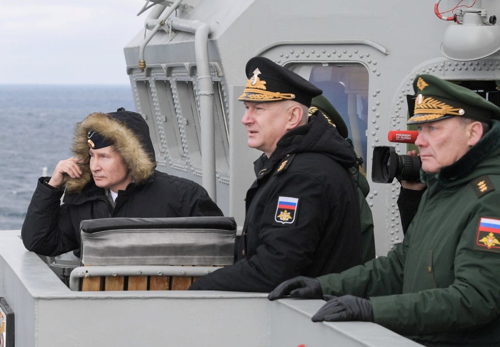 بوتين - أسطول الشمال