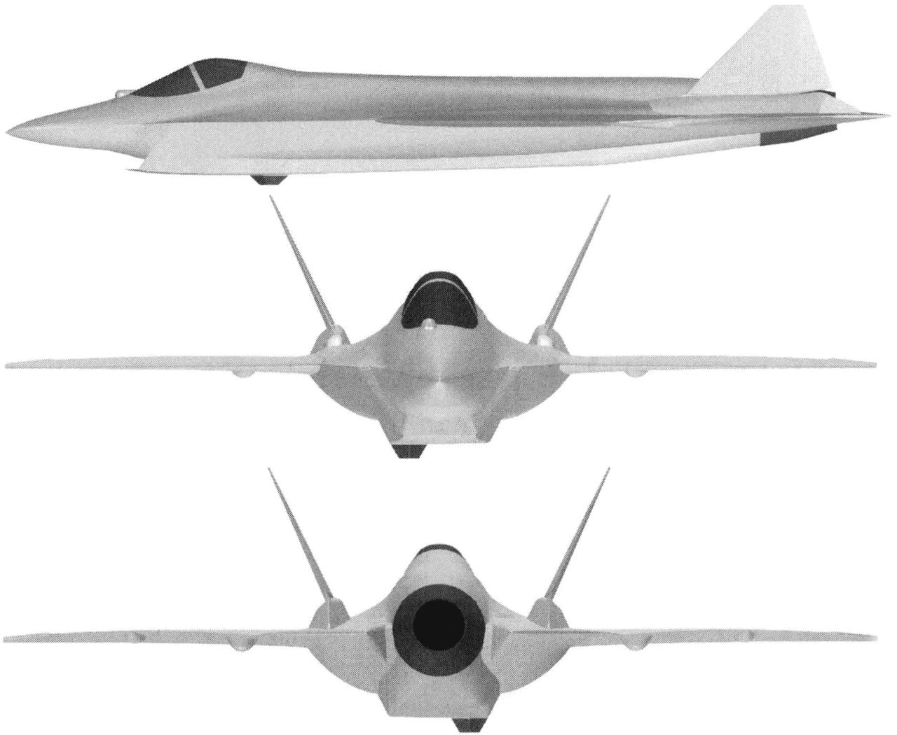 تعديلات على كش ملك Su-75 / © UAC