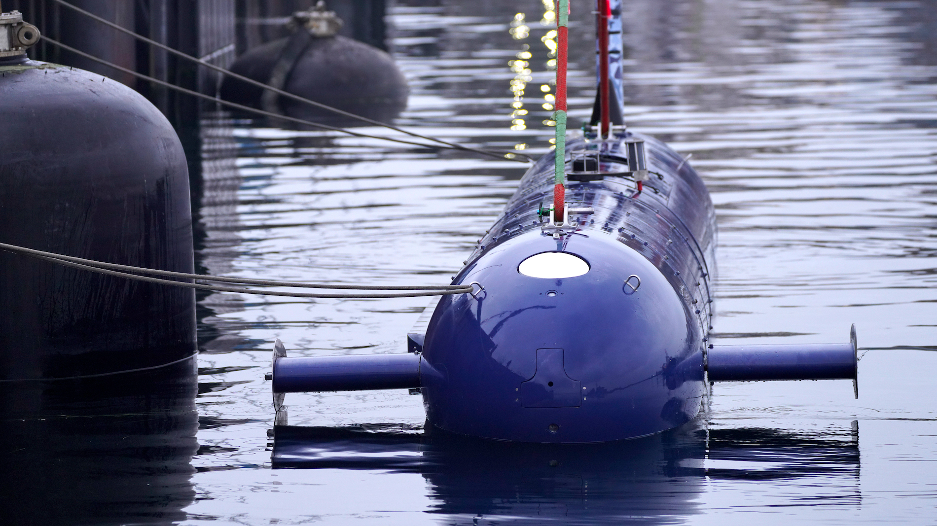 اهتمام واضح: في نوفمبر 2024، تم اختبار BlueWhale في خليج Eckernförde.