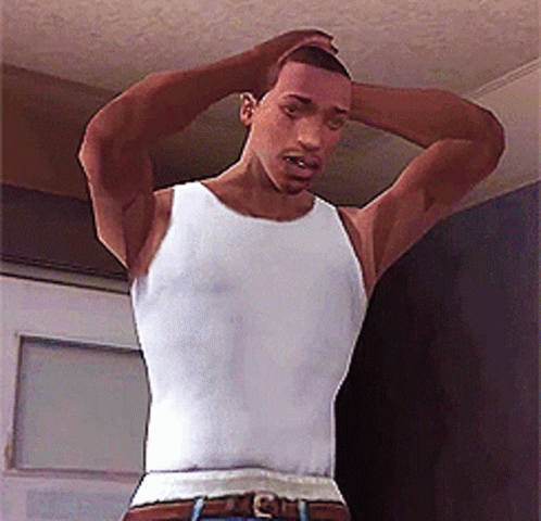 Grand Theft Auto Carl Johnson GIF - GrandTheftAuto CarlJohnson Cj -  Discover & Share GIFs in 2020 | Carl johnson, Reactions meme, Cute memes