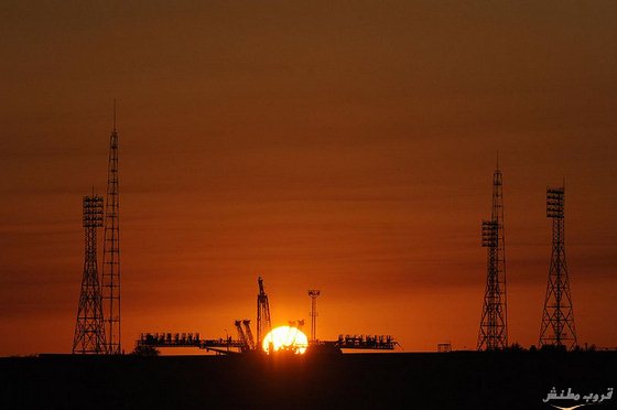 800px-Baikonur_Cosmodrome_Soyuz_launch_pad.jpg
