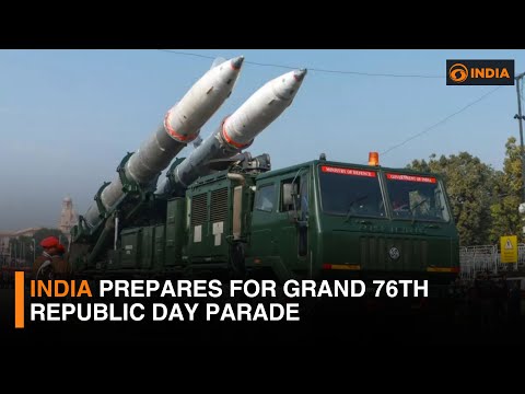 India prepares for grand 76th Republic Day parade | DD India