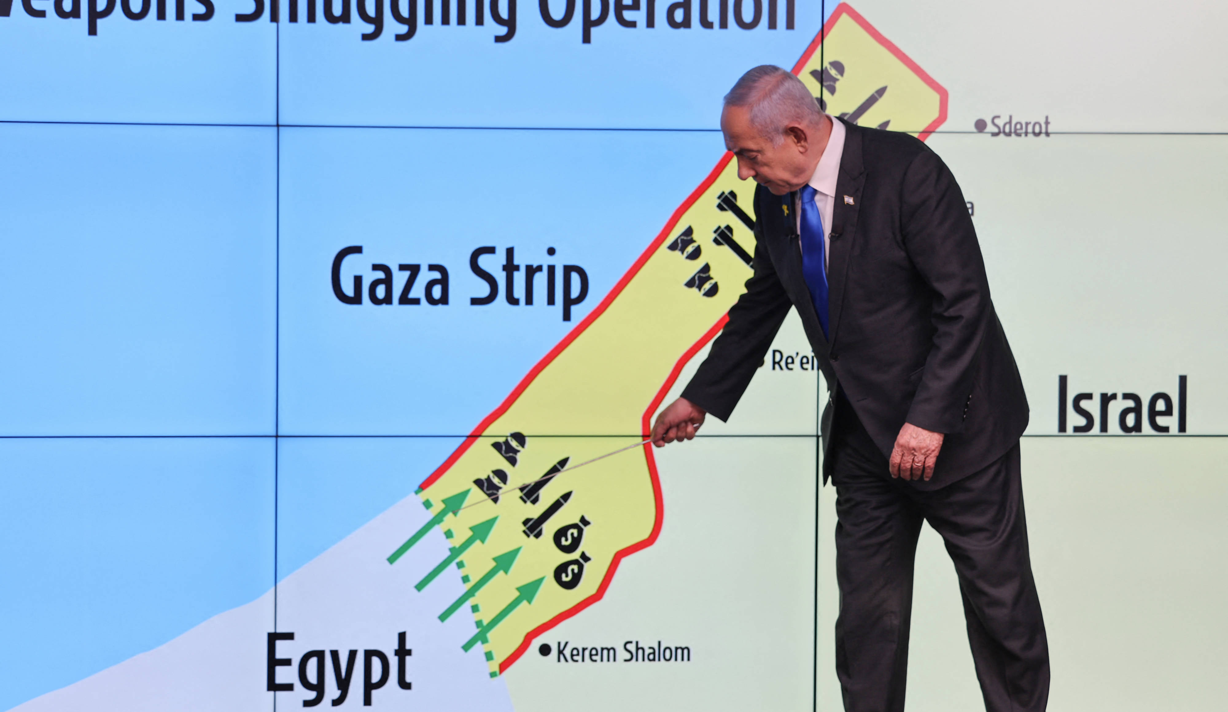 Netanyahu-gaza-map-4sep24-afp.jpg