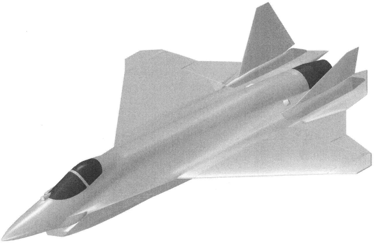 تعديلات على كش ملك Su-75 ، نسخة واحدة / © UAC