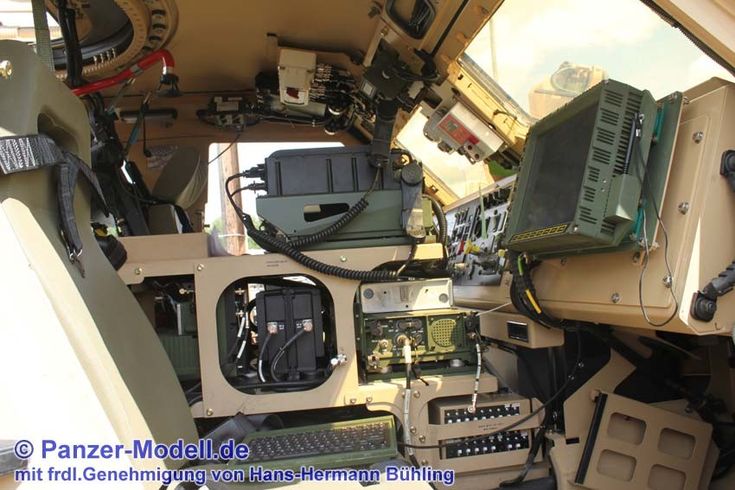 Oshkosh M-ATV Military Interior