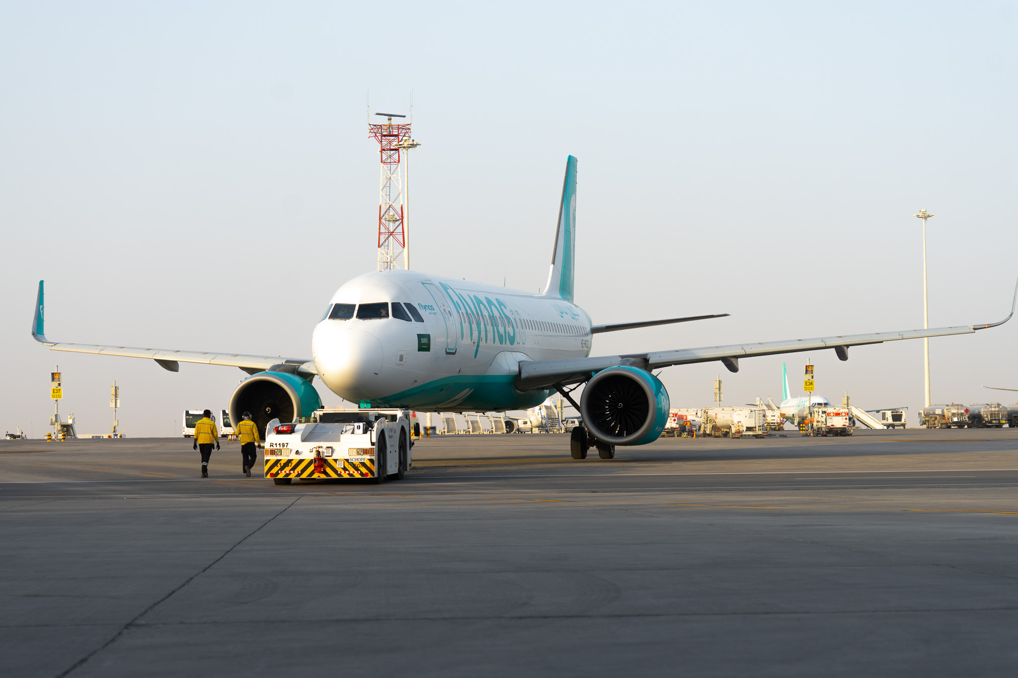 طيران ناس يتسلم رابع طائرة جديدة في 2025 من طراز A320neo 