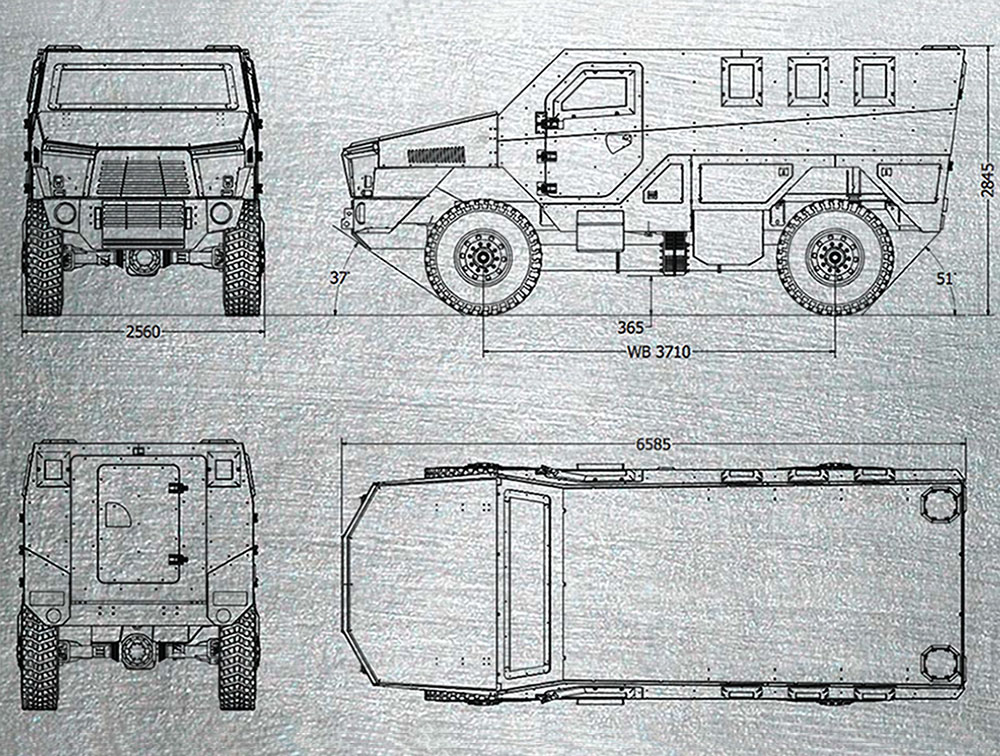 The LegionMRAP - متغير AMBULANCE.