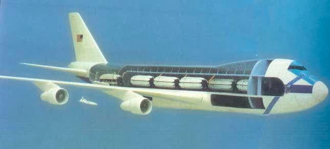 نموذج لطائرة بوينج من طراز 747 CMCA. (صورة غير مؤرخة) - Boeing Images