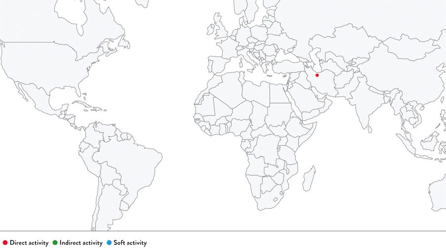 رسم خرائط لأنشطة الحرس الثوري الإيراني حول العالم منذ عام 1979
