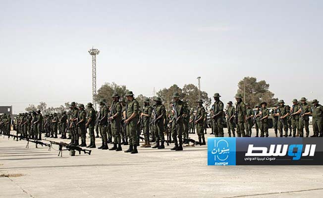 اصطفاف «الكتيبة 80 عمليات خاصة»، 2 مايو 2024. (رئاسة الأركان)