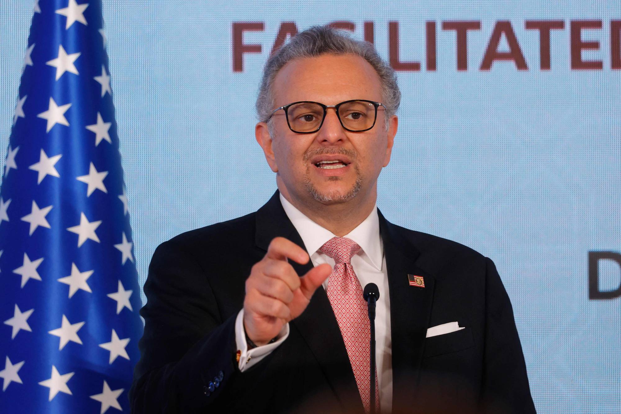 مسعد بولس مستشار الرئيس الأميركي (أ.ف.ب)