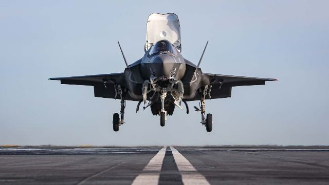 مقاتلة بريطانية من طراز F-35